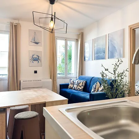 Palmiers Bleus 公寓 戛纳